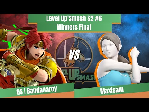 Level'Up Smash S2 #6 - Maxisam (WFT) vs GS | Bandanaroy (Roy) - WF