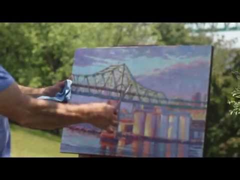 Arnie Casavant showing at the Pearl St Gallery