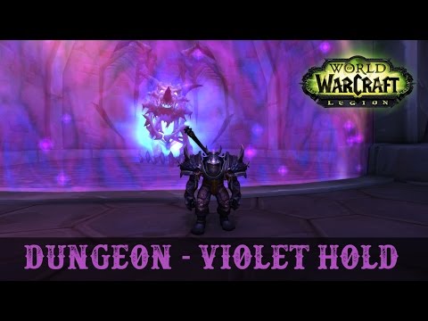 WoW: Dungeon "Violet Hold" - Survival Hunter 110, Legion