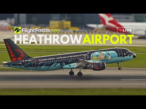 Heathrow Airport Live - Thursday 23rd May 2024