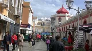preview picture of video 'Portugal Algarve ville de Loulé le Marché couvert Artisanal'