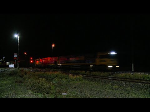 4PM6 Pacific National Freight Train (12/6/2021) - PoathTV Australian Railways