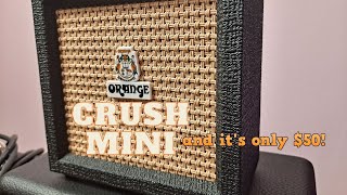 Video thumbnail for Orange Crush Mini Review & Demo by Electric Flamingo