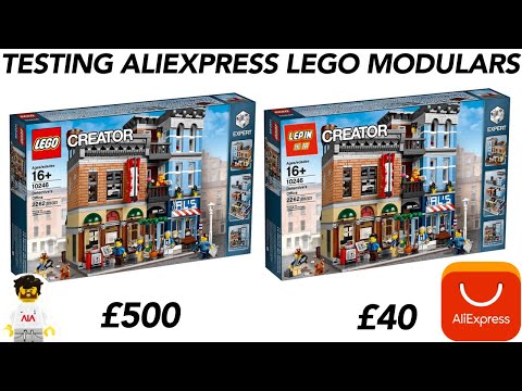 Testing AliExpress Fake Lego | Modular Detective’s Office Review