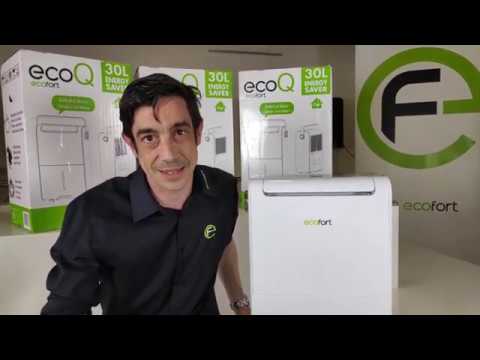 Deumidificatore + ascugatrice  2-in-1 | ecoQ 30L Energy Saver