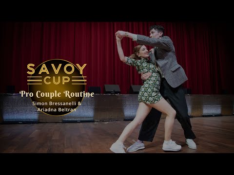 Savoy Cup 2022 - Pro Couple Routine - Simon Bressanelli & Ariadna Beltran