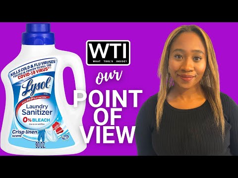 Lysol Laundry Sanitizer Additive - WTI product video review