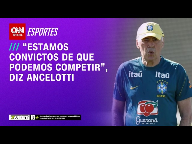 “Estamos convictos de que podemos competir”, afirma Ancelotti | CNN PRIME TIME