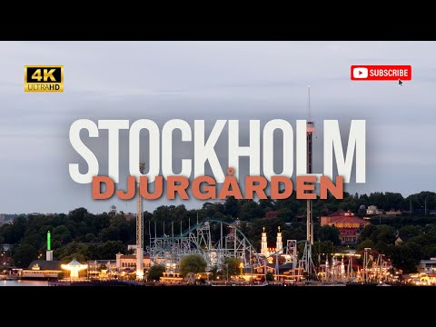 🇸🇪 Djurgården-Stockholm-Walking Tour-4K-Summer