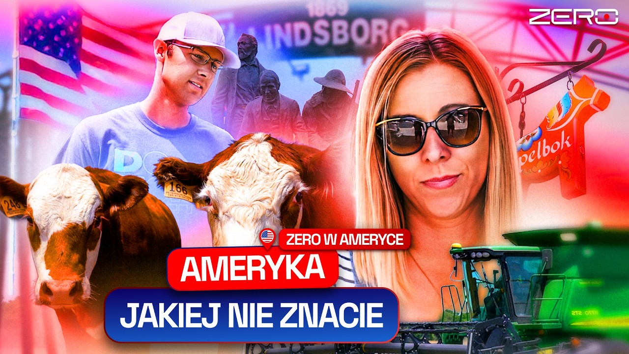 TU NIE DOCIERAJĄ TURYŚCI. POLA KUKURYDZY, KROWY, FARMA. JAK ŻYJĄ POTOMKOWIE PIONIERÓW Z USA?