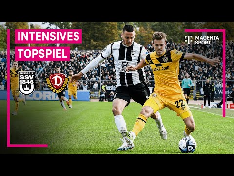 SSV Ulm 1846 – SG Dynamo Dresden, Highlights mit Live-Kommentar | 3. Liga | MAGENTA SPORT