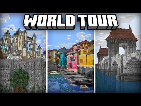 8  year old Minecraft Survival World Tour & Download