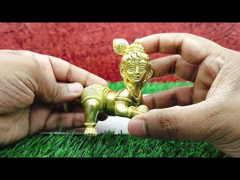 Balkrishna Ladoo Gopal Lalan Kanha Divine Small Child Form of Krishna video