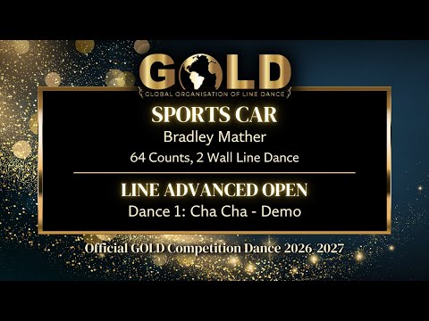 GOLD 2026 Line Advanced Open - Dance 1: Cha Cha "Sports Car" - Demo with music