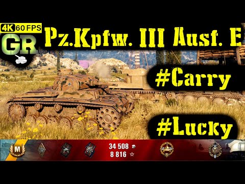 World of Tanks Pz.Kpfw. III Ausf. E Replay - 11 Kills 1.6K DMG(Patch 1.4.0)