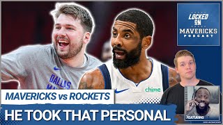How Luka Doncic Set the Tone as Mavs Snap Houston Rockets’ Streak | Dallas Mavericks Podcast