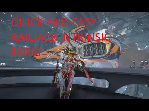 FAST & EASY Railjack Intrinsic Farm - Solo