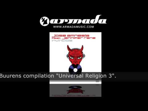 Jose Amnesia Feat. Jennifer Rene - Invincible (Sied van Riel Remix) (ARMD1048)