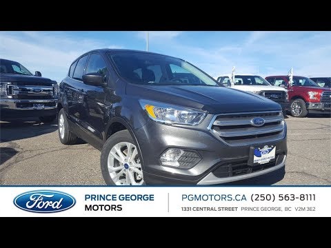 Gold 2017 Ford Escape SE 4WD Review Prince George BC - Prince George Motors