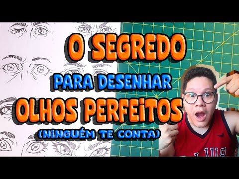 APRENDA A DESENHAR OLHOS PERFEITOS Em Menos De 10 Minutos