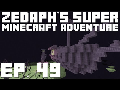 Zedaph's Super Minecraft Adventure: E49 - Flying Fisherman