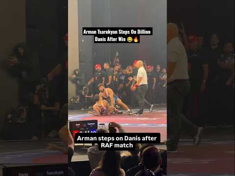Arman Tsarukyan Steps On Dillion Danis After Win 😂🔥 #rek #arman #wreslting