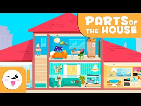 House Vocabulary - Learning the Parts of the Home for kids
