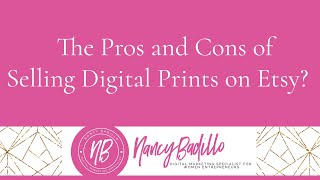 The Pros and Cons of Selling Digital Prints on Etsy
