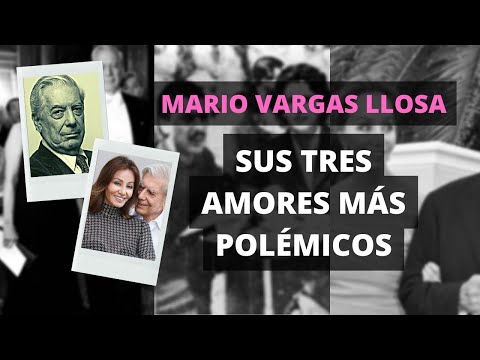 Mario Vargas Llosa e Isabel Preysler hablan con COSAS