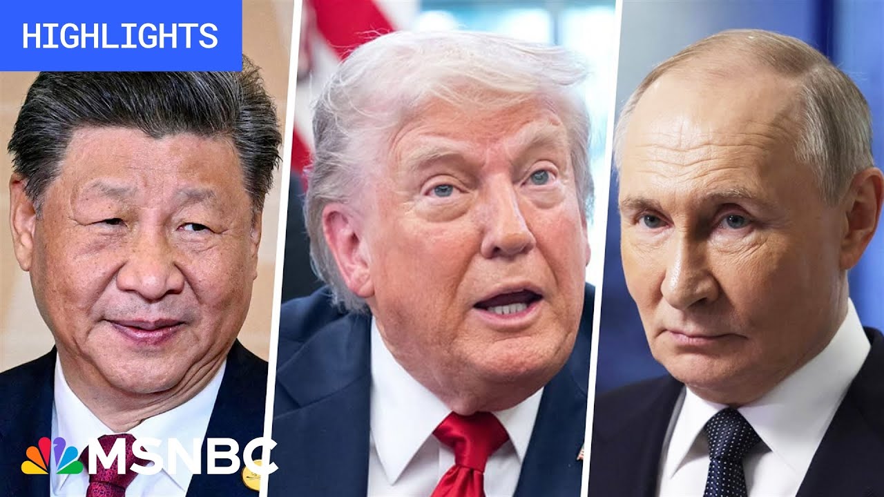China denies talks, Trump approval rating sinks: Trump’s First 100 Days - Day 95 | MSNBC Highlights