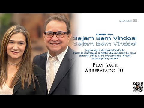 PLAY BACK ARREBATADO FUI - JORGE ARAÚJO EULA PAULA - Clássicos Evangélicos Anos 70/80