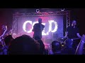 Cold- "Another Pill", Brauerhouse, 10/7/21