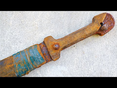 Restoration of CAUCASIAN DAGGER - Handle recovered