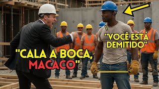 Engenheiro humilha CEO negro — sem saber que seria demitido na frente de todos minutos depois