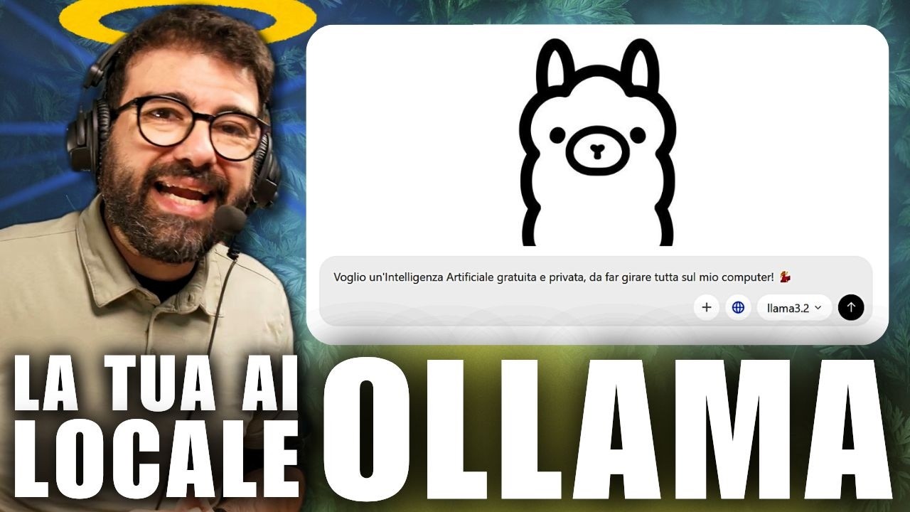 OLLAMA 🤯 INTELLIGENZA ARTIFICIALE GRATIS sul TUO COMPUTER - CORSO COMPLETO per tutti