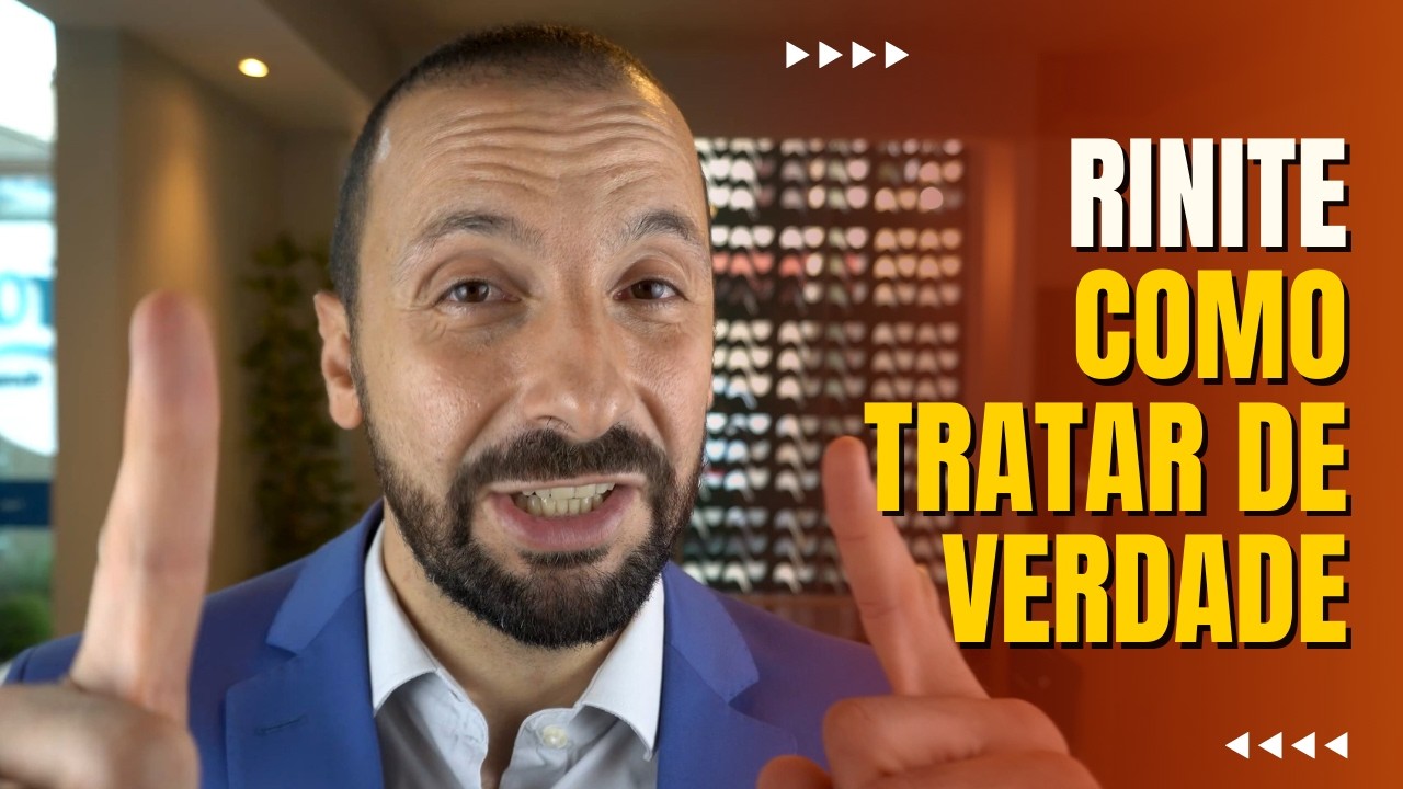 TRATAMENTO DA RINITE EM DUAS ETAPAS: ALERGIA, NARIZ ENTUPIDO E MAIS