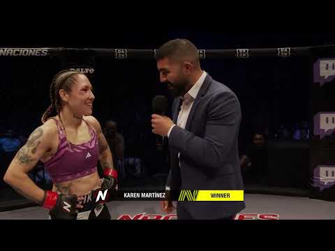 Karen Martínez vs Diana Ramírez | #NacionesMMA13