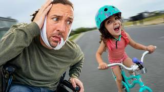 Navey Learns to RiDE a BiKE!! Tooth Surgery! Last day of school party! Niko scores a Soccer Goal