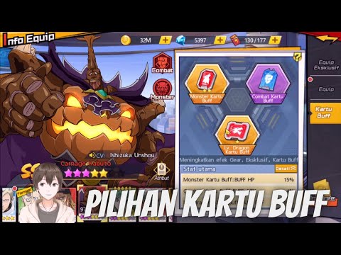 Bahas Fitur Baru Kartu BUFF Untuk Karakter Kita - One Punch Man The Strongest