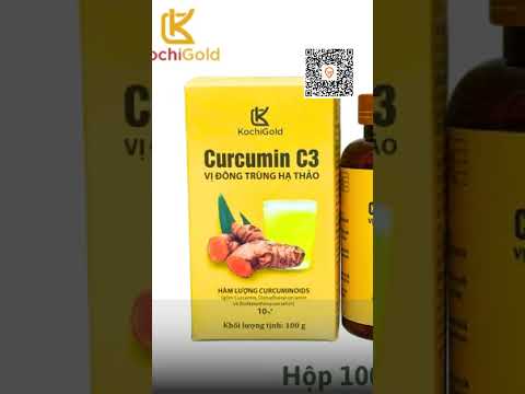 Bột Curcumin C3 Đông trùng hạ thảo KochiGold - Tăng đề kháng, giảm mỡ, 440.000 VND