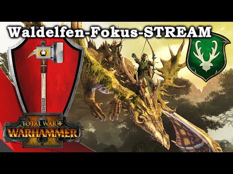 Waldelfen-Fokus - STREAM - Total War: Warhammer 2 Multiplayer Deutsch
