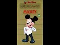 Opening To Cartoon Classics Limited Gold Edition Mickey UK VHS 1986