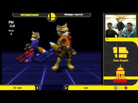 OCC Project M Singles - Losers Finals - Spicy (Sheik, Ganondorf) vs Ellis (Mario, Fox)