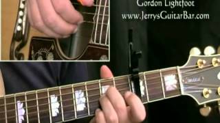 How to Play Gordon Lightfoot Ballad of Yarmouth Castle (intro only)