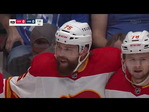 Mitch McLain Goal @ Vancouver Canucks | September 25 2022 | Calgary Flames Preseason