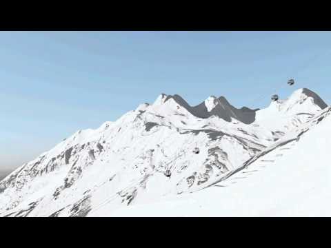 Ski Arlberg: Flexenbahn erste Impressionen