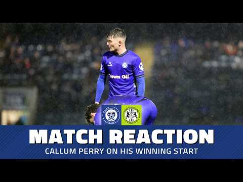 Callum Perry's Forest Green Reaction