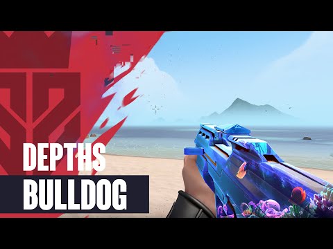 Depths Bulldog Skin Showcase - Valorant Battlepass Skins