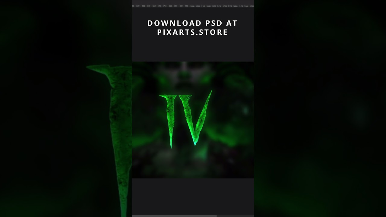 [DOWNLOAD] Creating Game Logo Diablo 4 in PHOTOSHOP ● Short