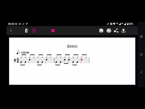 DrumScore - Drum Sheet Music